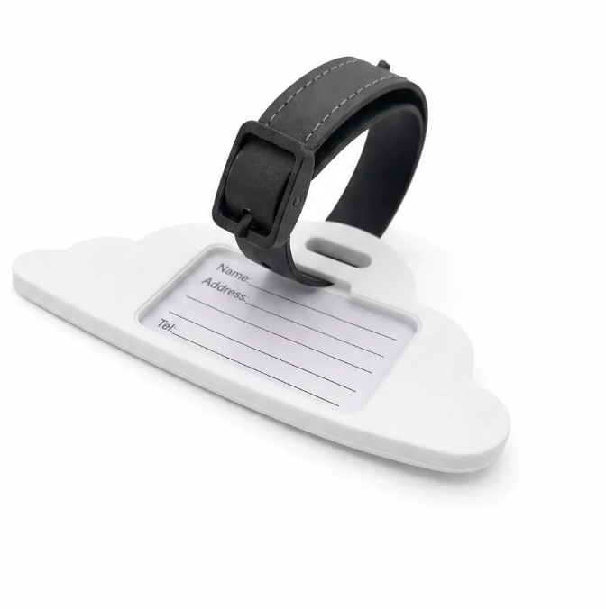 UP luggage tag by Scroll Happy